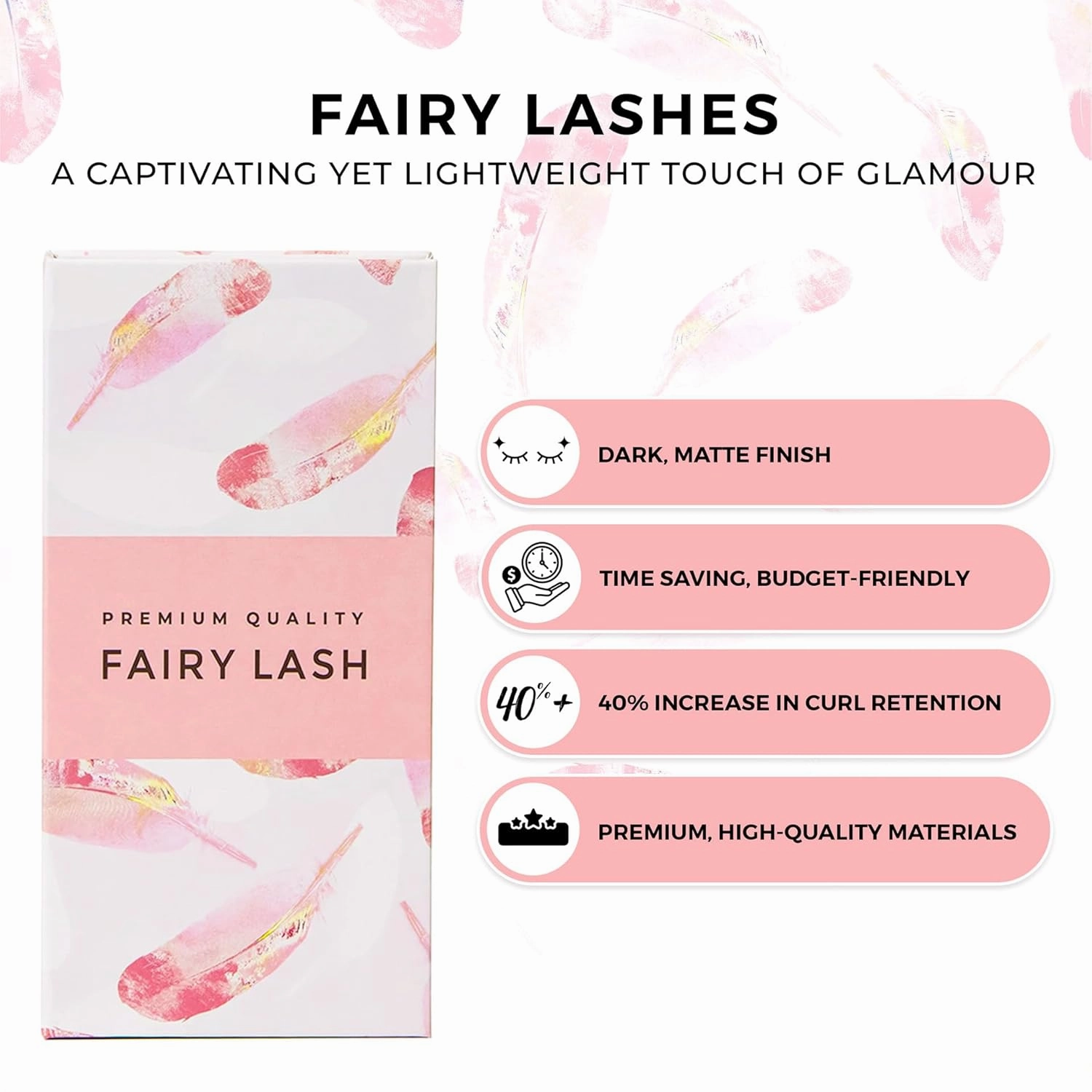 LLBA Fairy Volume Lash Extensions 3D - 0.07mm Thickness | C CC D Curl | 8-15mm Length Mixed Tray | Premium Matte Black Individual Eyelashes Tray, Professional Supplies Use (CC, 9mm)