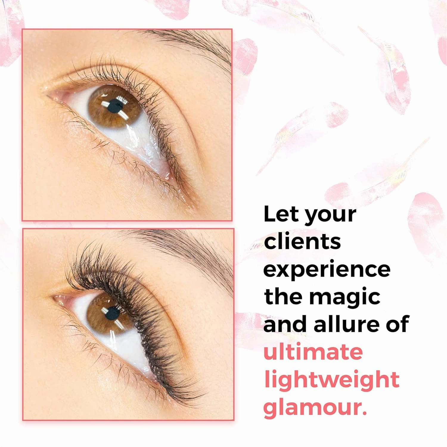 LLBA Fairy Volume Lash Extensions 3D - 0.07mm Thickness | C CC D Curl | 8-15mm Length Mixed Tray | Premium Matte Black Individual Eyelashes Tray, Professional Supplies Use (CC, 9mm)
