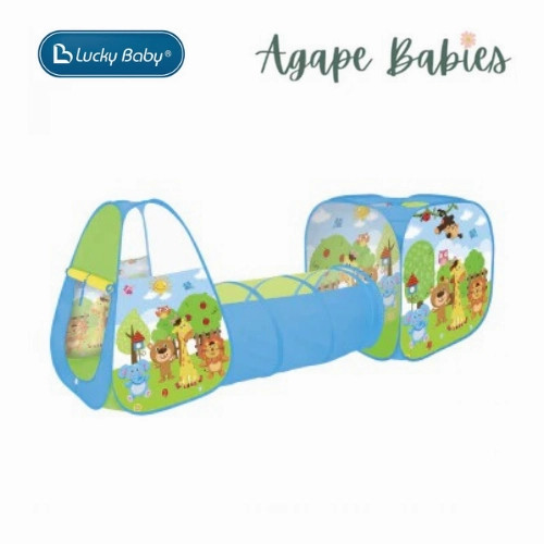 Lucky Baby Play Tent - Safari Tunnel