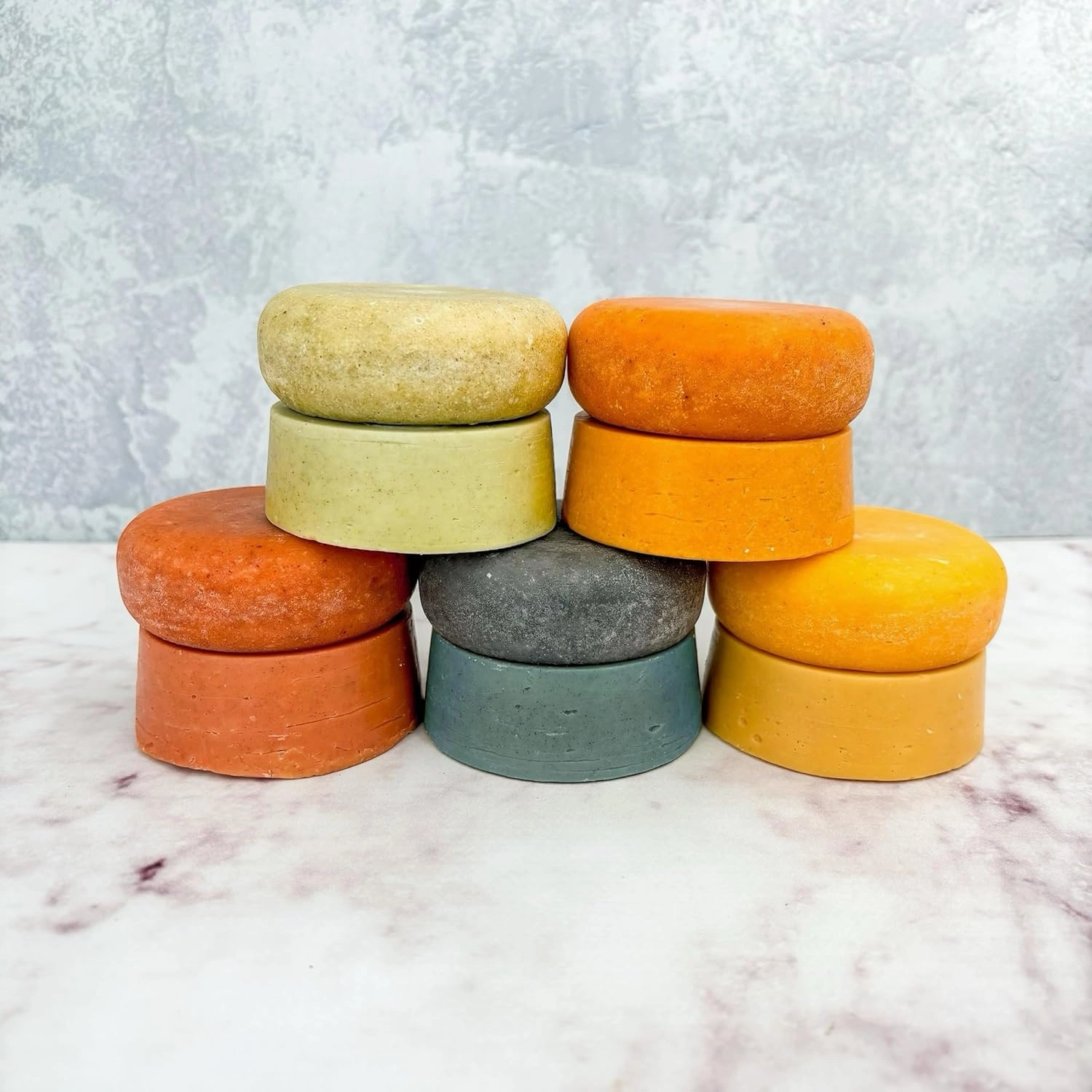 Lucky Locks | Pick Your Scent | Natural Shampoo & Conditioner Bar Set | Zero Waste Hair Care | Sulfate Free (Nettle Mint Meadow With Travel Tins)