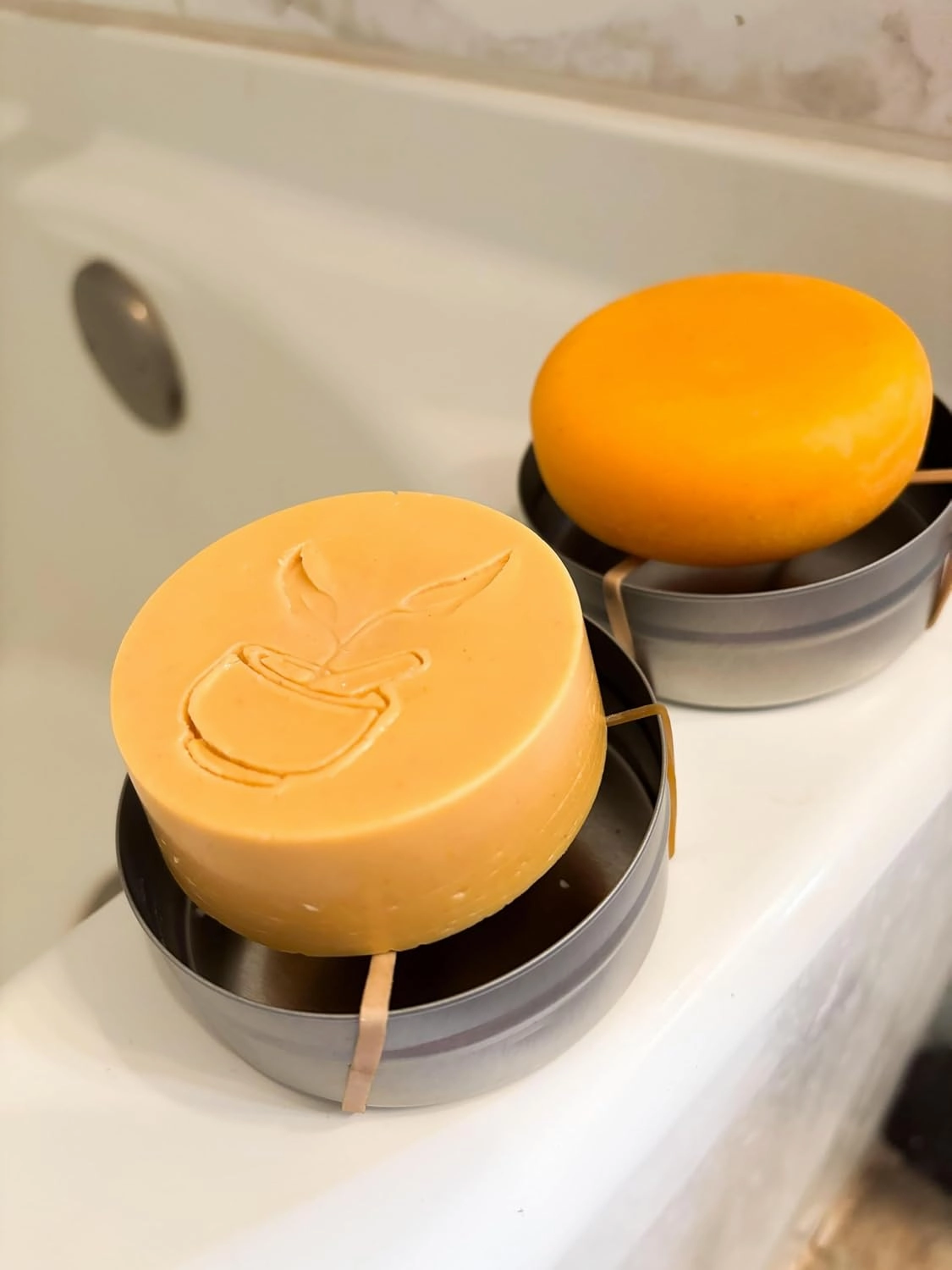Lucky Locks | Pick Your Scent | Natural Shampoo & Conditioner Bar Set | Zero Waste Hair Care | Sulfate Free (Nettle Mint Meadow With Travel Tins)