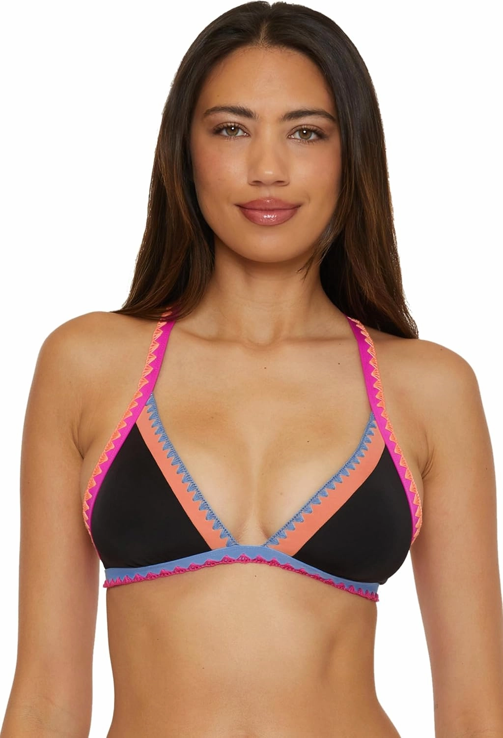 Lucky Women's Standard Avila Halter Bikini Top, Adjustable, Tie Back, Swimwear Separates
