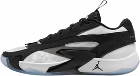 Luka 2 Team Bank Basketball Shoes (FN7400-100, White/Pure Platinum/Black) Size 14