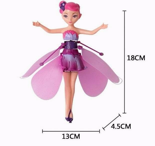 Magic Flying Fairy Doll - Interactive Mini Toy
