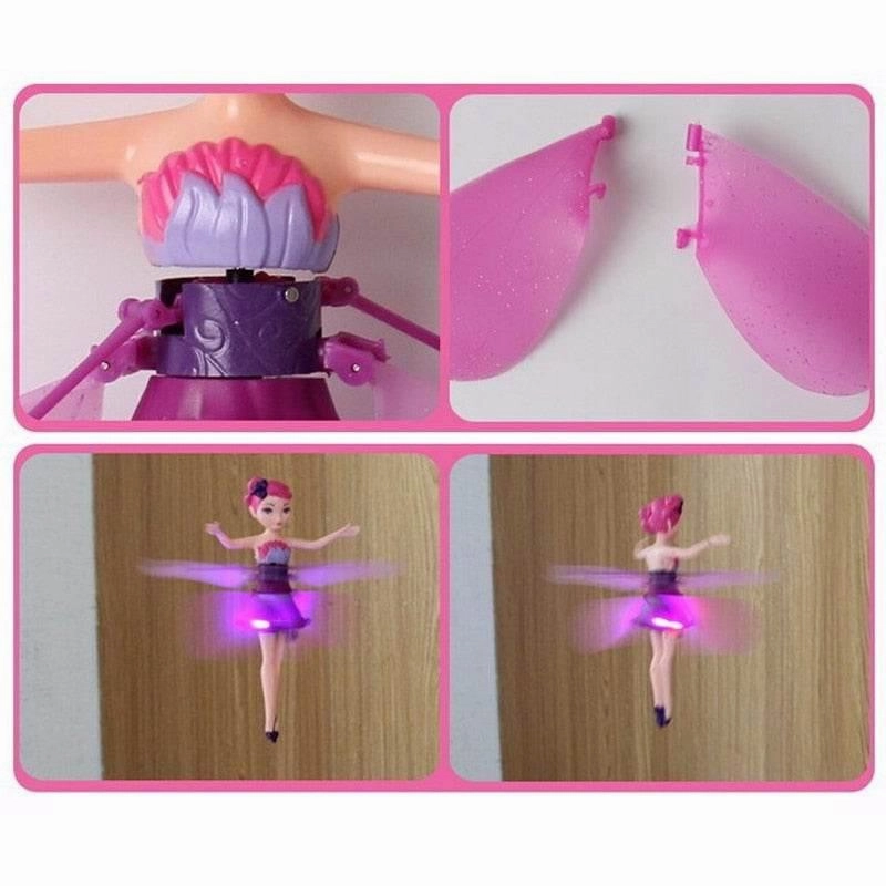 Magic Flying Fairy Doll - Interactive Mini Toy