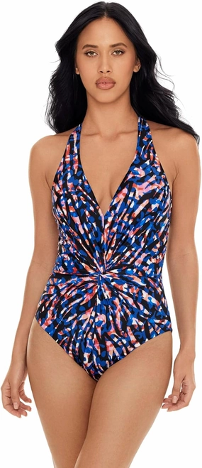 MagicSuit Women's Swimwear Force of Nature Drew Tummy Control Soft Cup One Piece Swimsuit