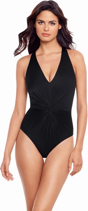 MagicSuit Women's Swimwear Force of Nature Drew Tummy Control Soft Cup One Piece Swimsuit