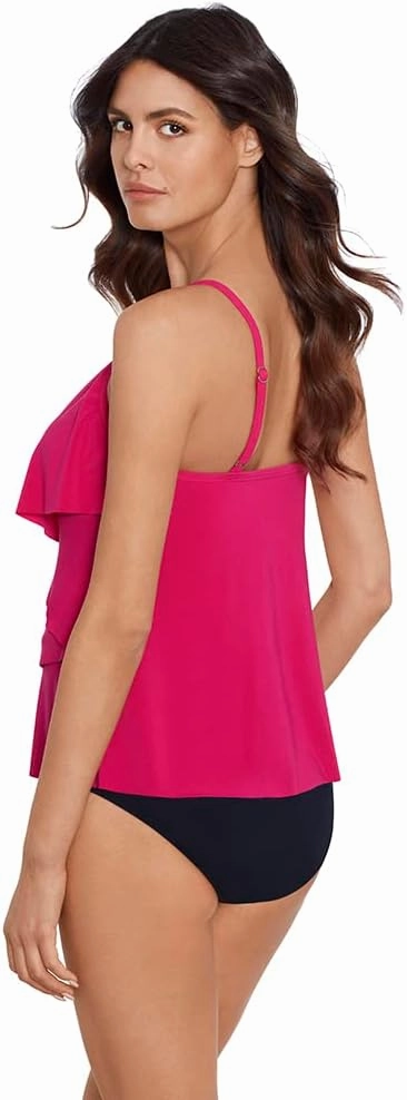 MagicSuit Women's Swimwear Slimming Chloe Tankini Top Soft Cup Bra Adjustable Strap Bathing Suit