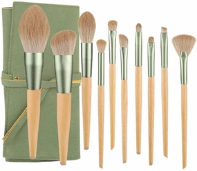 Makeup Brush Makeup Brushes 10 PCS Cosmetics Make Up Brush Set Professional Foundation Powder Contour Eyeshadow Bag Face Tools Kits