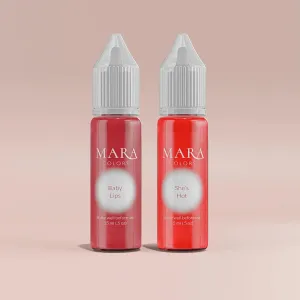 Mara Pro Neutral Lips Pigments Set