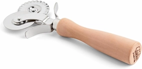 MARCATO Double Dough Cutter, Cake Tool, Steel, Precise and Decorative Cut, Strong and Durable
