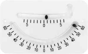 Marine Clinometer Level Inclinometer Angle Finder for Boats Accurate Measurement and Leveling Tool with Installation Screws for Yacht and Vessel Use