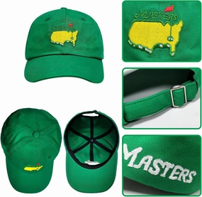 Masters Tournament Golf Hat Green Adjustable Baseball Cap Casual Trucker Hat Fashion Hip Hop Headwear for Men Women