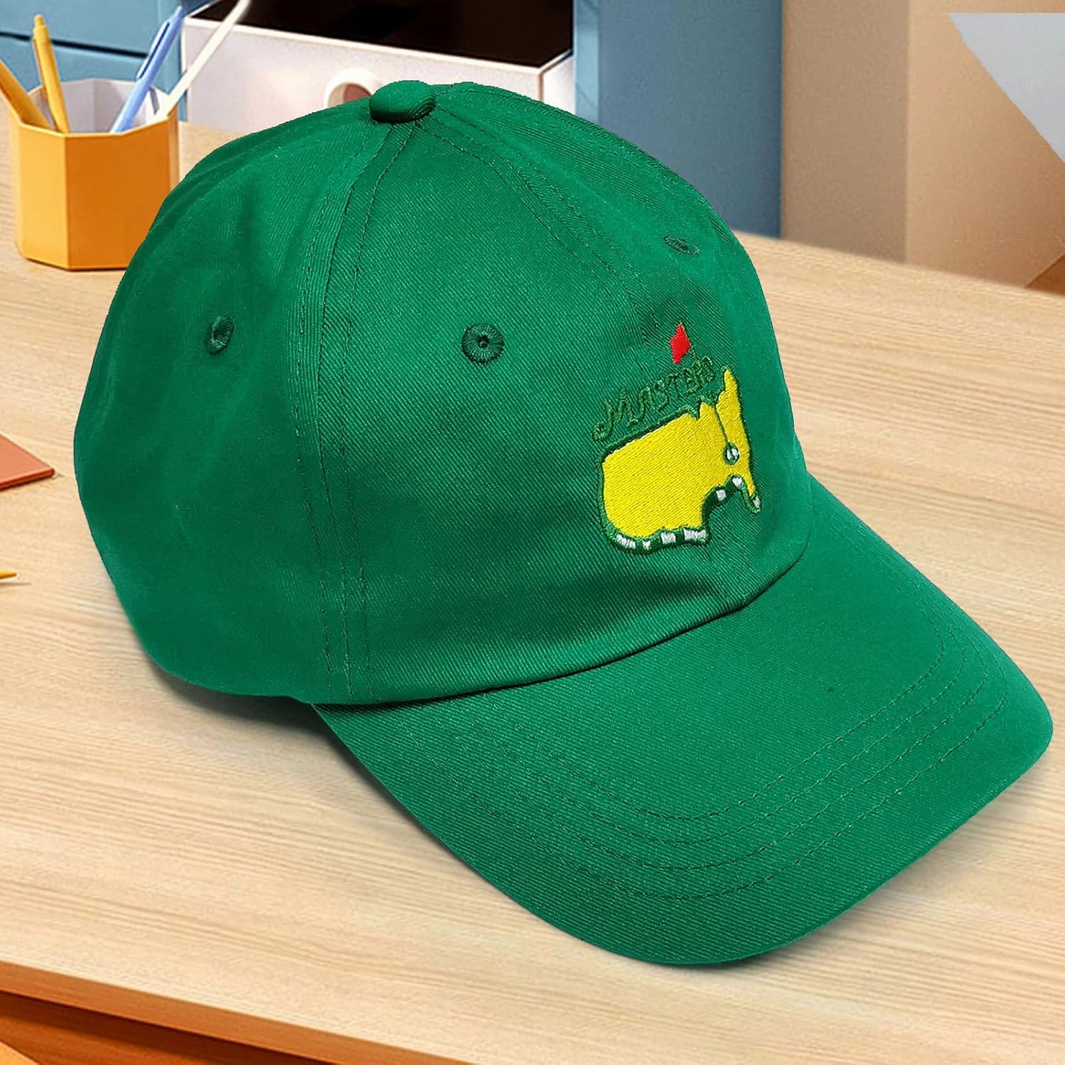 Masters Tournament Golf Hat Green Adjustable Baseball Cap Casual Trucker Hat Fashion Hip Hop Headwear for Men Women