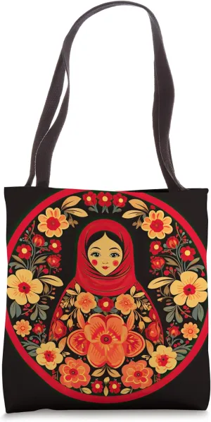 Matryoshka Russian Nesting Doll Russia Tote Bag