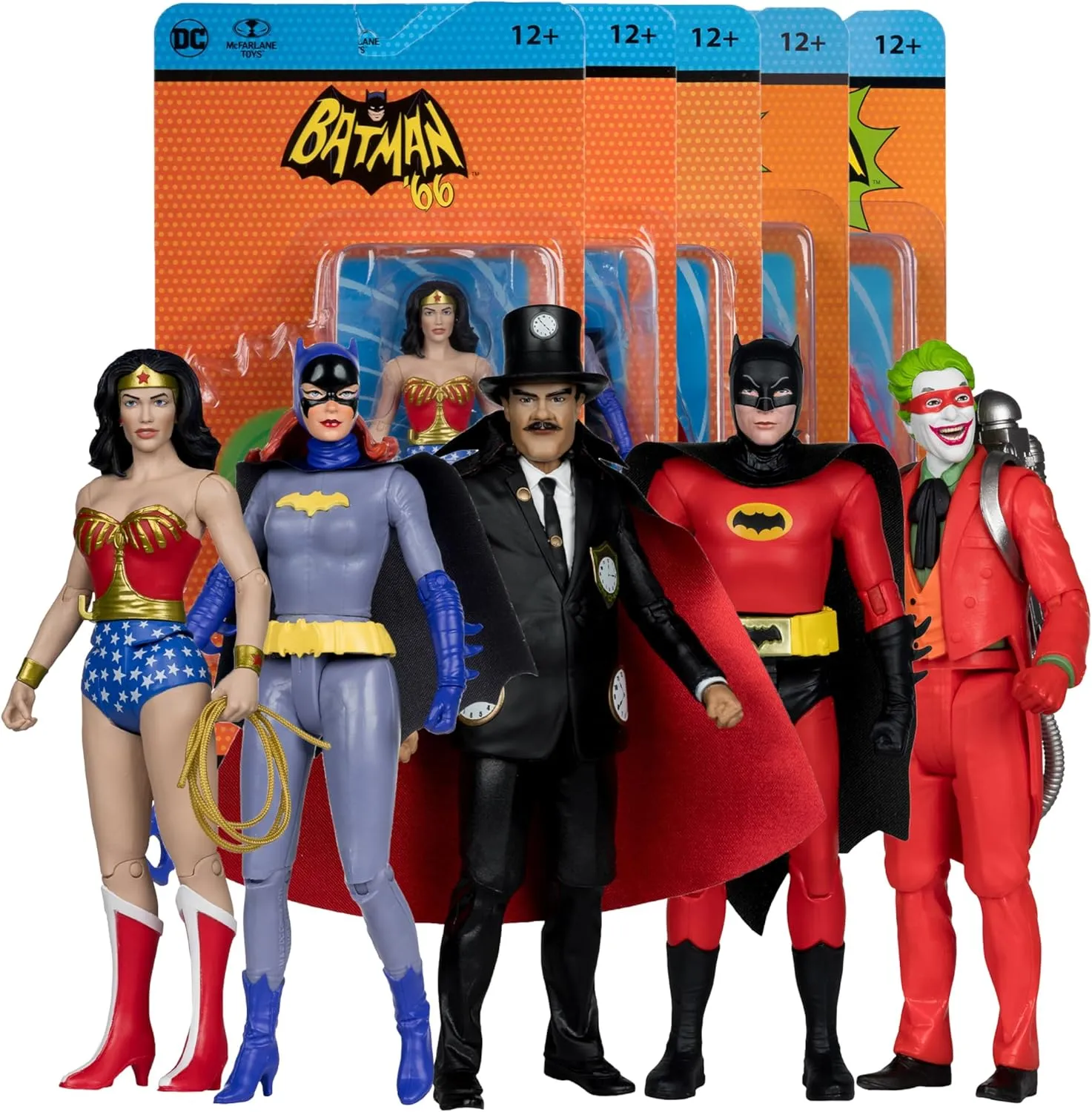 McFarlane Toys - DC Retro 6 Pack (Batman 66' Comic) 6in Action Figure