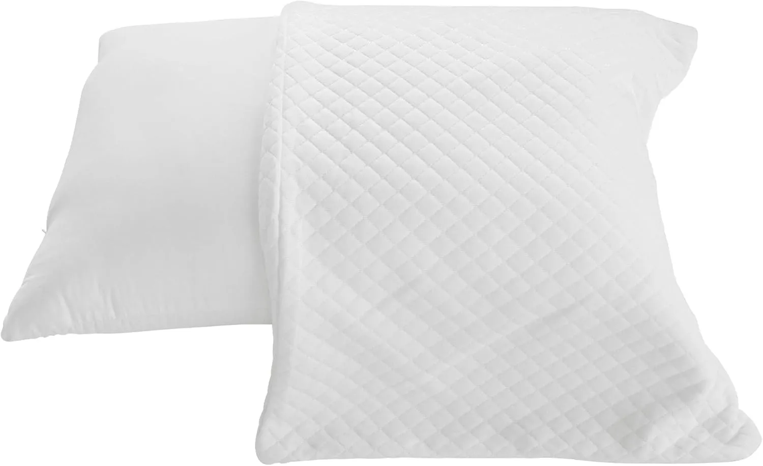 Medium Firm Pillow Standard Size 26 x 18 inch, Bed Pillow with Adjustable Insert and 1 Cooling Pillowcase, Not Only Provides Stronger Support But Aslo Comfortable