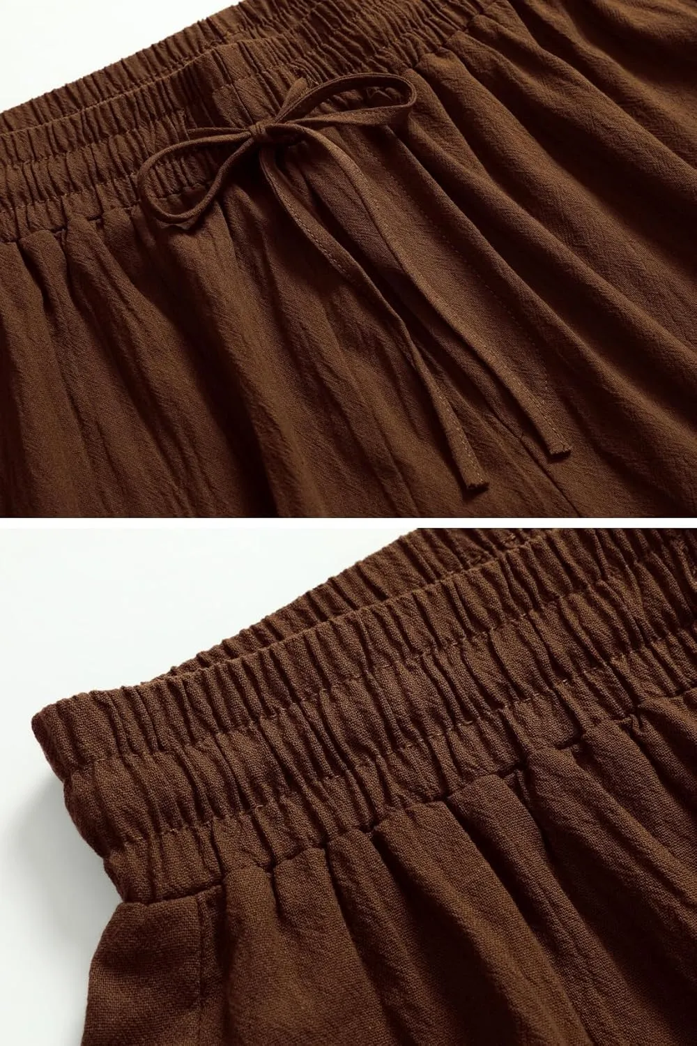 Mens Pirate Pants Medieval Viking Costume, Renaissance Lace-up Ankle Banded Trousers Cotton Linen Cosplay Outfits