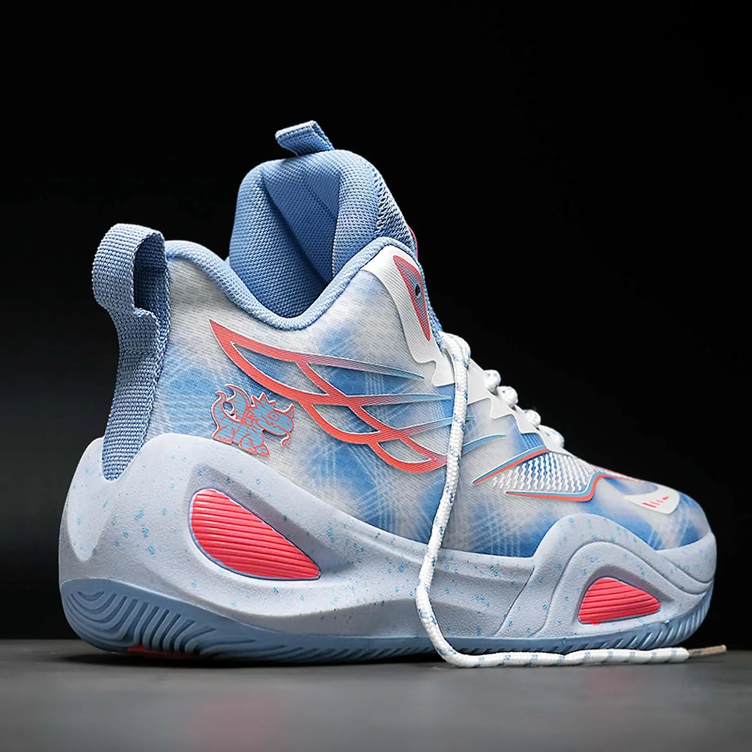 Mens Womens Couples Lace Up Mid Top Casual Sneakers Comfortable and Breathable Running Shoes Rubber Sole Non Slip Basketball Sneakers Walking Shoes Wear Resistant and Durable Fitness Training Shoes