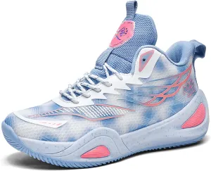 Mens Womens Couples Lace Up Mid Top Casual Sneakers Comfortable and Breathable Running Shoes Rubber Sole Non Slip Basketball Sneakers Walking Shoes Wear Resistant and Durable Fitness Training Shoes