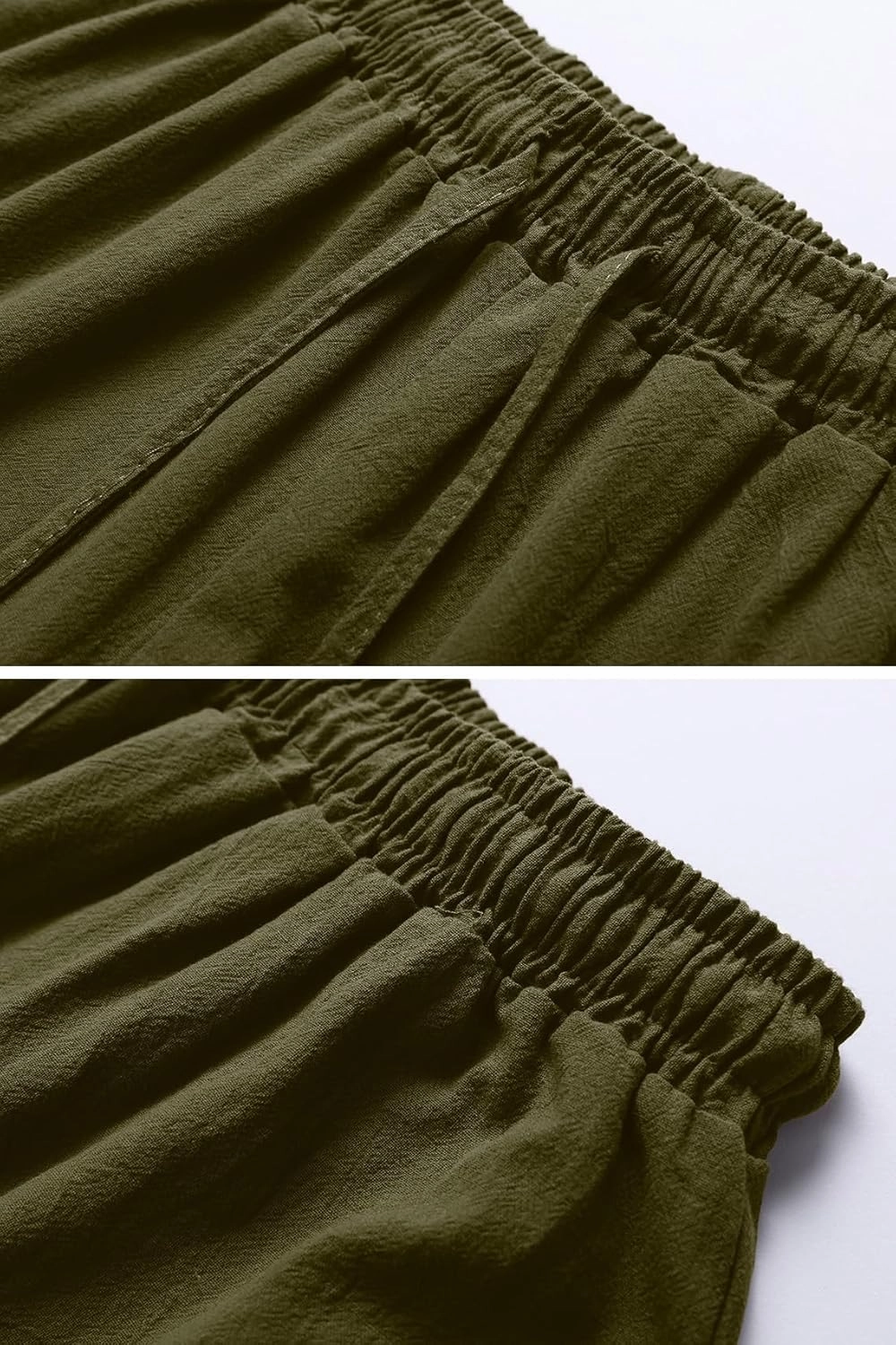 Mens Pirate Pants Medieval Viking Costume, Renaissance Lace-up Ankle Banded Trousers Cotton Linen Cosplay Outfits