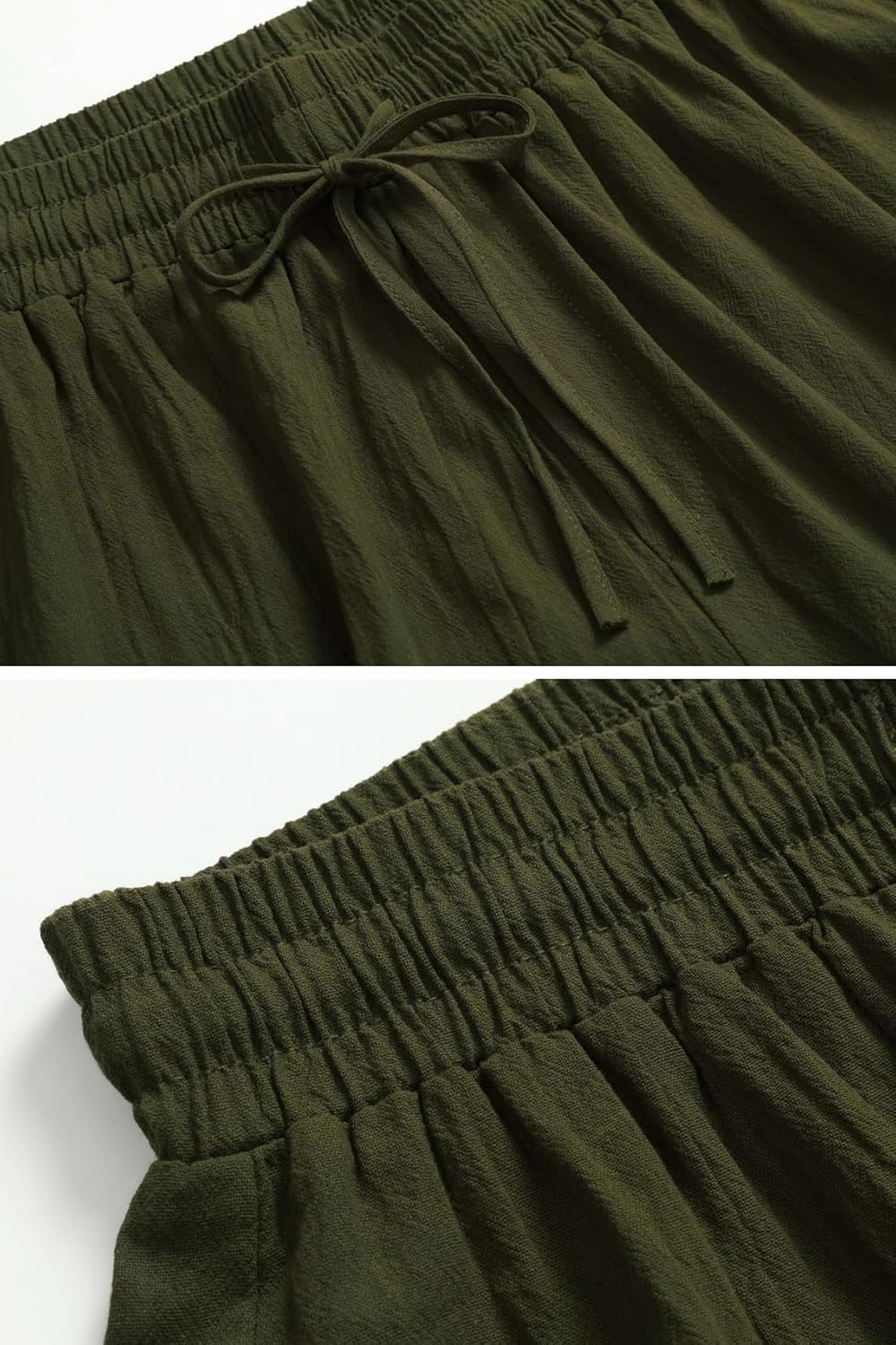 Mens Pirate Pants Medieval Viking Costume, Renaissance Lace-up Ankle Banded Trousers Cotton Linen Cosplay Outfits