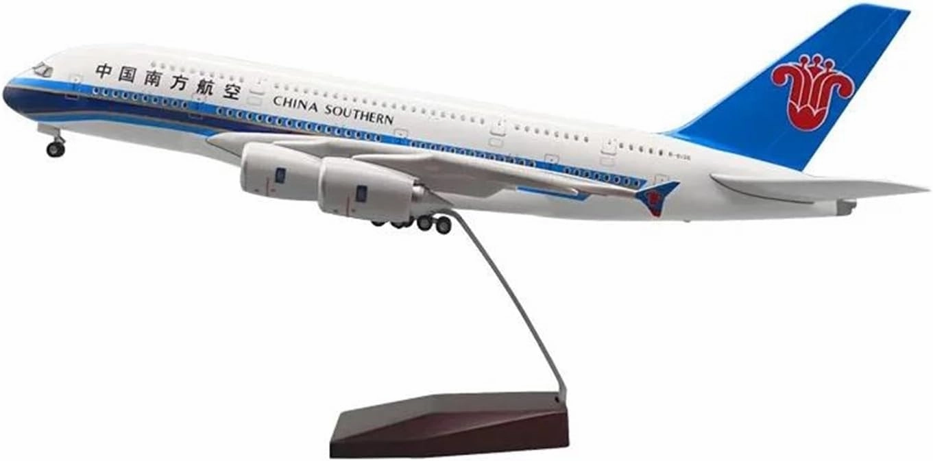 Metal Aircraft Model 1/160 for A380 Southern Model Aircraft Metal Planes Resin Collection Static Display Aviation Enthusiasts(No Light)