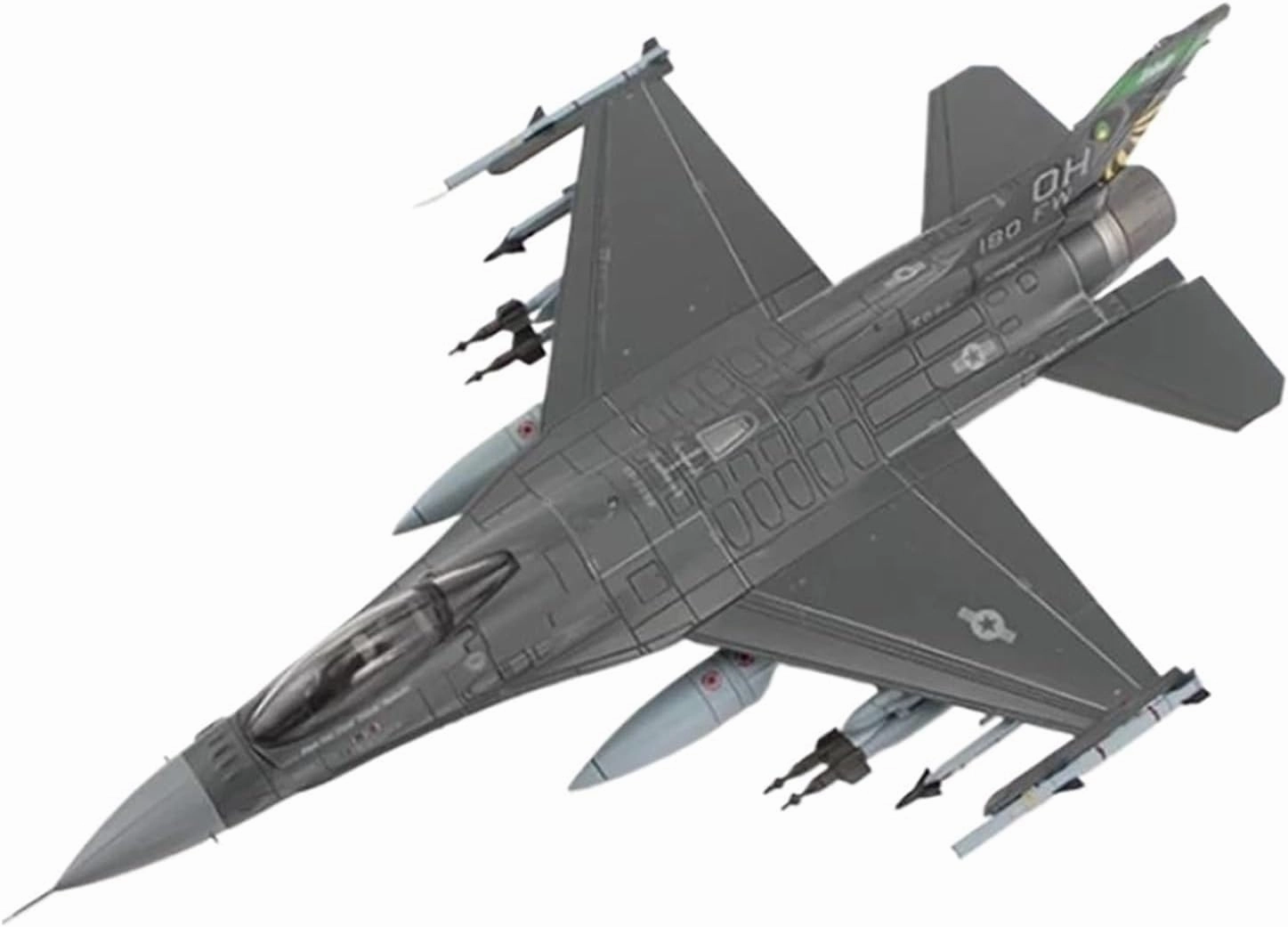 Metal Aircraft Model Diecast 1:72 Scale for Air Force F-16C Fighter Falcon F-16 Simulation Model Souvenir Aviation Enthusiasts