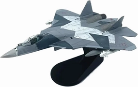 Metal Aircraft Model Diecast Metal Alloy 1/100 for Russian SU57 Fighter Airplane Su-57 Plane Model Toy for Collection Aviation Enthusiasts