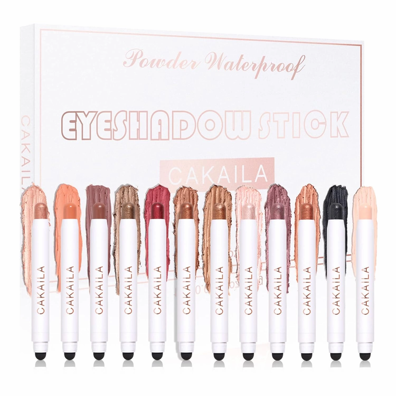 Metallic Eyeshadow Cream Eyeshadow Pen Crayon Eye Brightener Highlighter Makeup Eyeshadow Set Eyeshadow Waterproof Eyeshadow Sticks For Eyes Set