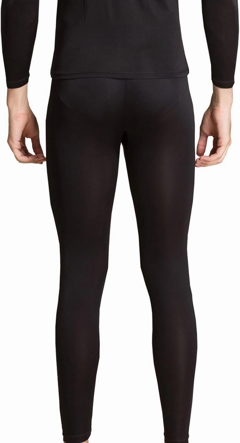 METWAY Silk Long Underwear Men's Mulberry Silk Long Johns Top and Bottom Thermal Underwear Set/Base Layer