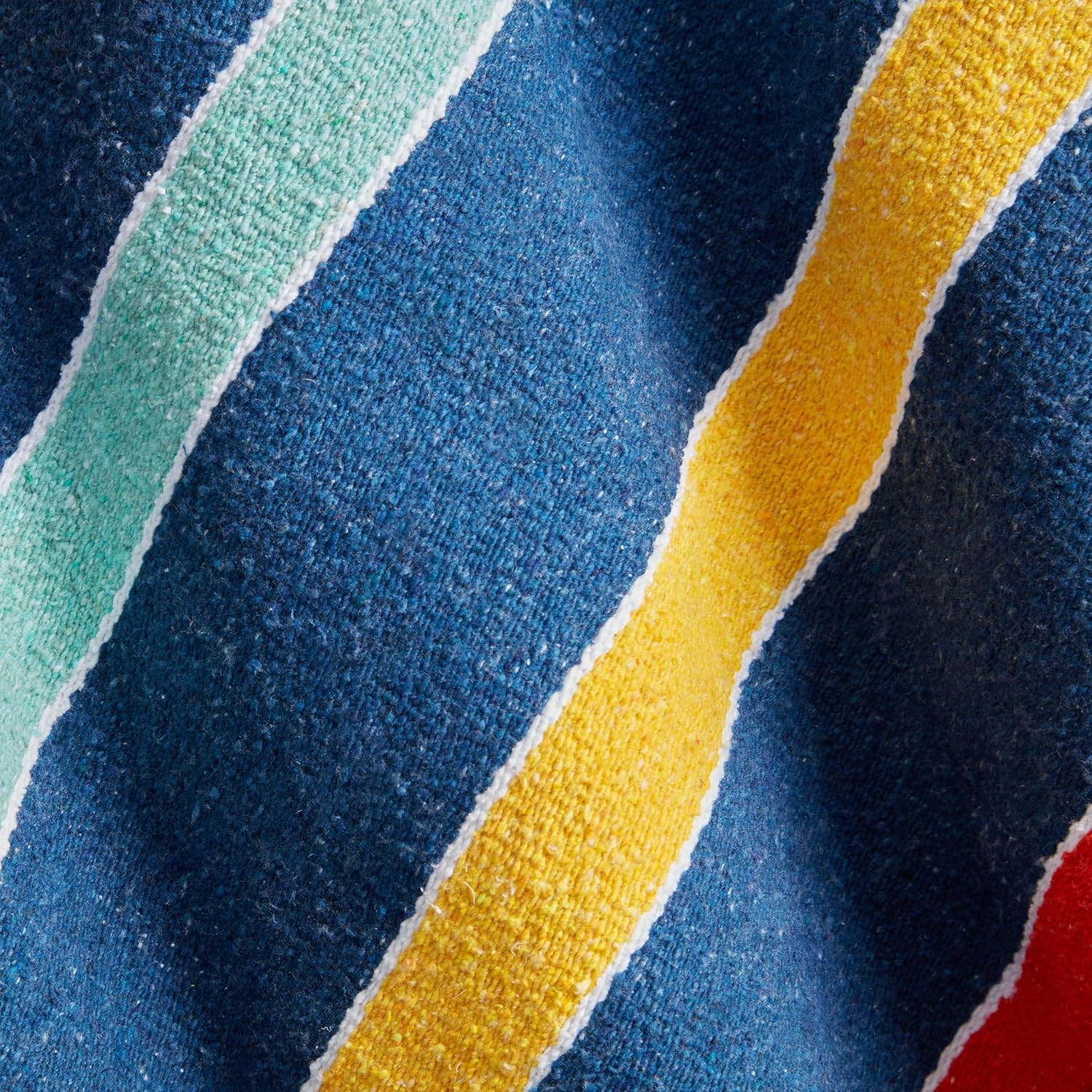 Mexican Blanket by Laguna Beach Textile Co - Beach, Yoga, Camping, or Decorative Throw Blanket - Traditional Handmade Serape - Sunset