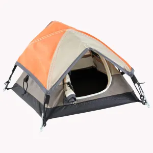 Mini Tent,Model Tent Decoration，Tiny Tent for Home and Garden Decoration,for Small Animal,Toy Display, Orange