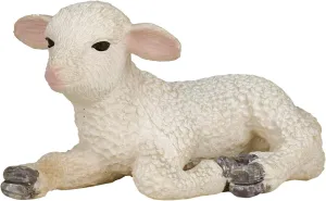MOJO Lamb Lying Down Toy Figure, Mixed