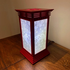 Montana Christmas Lantern / Lamp