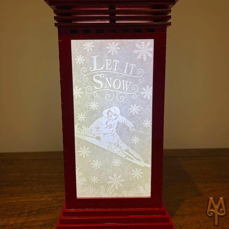 Montana Christmas Lantern / Lamp