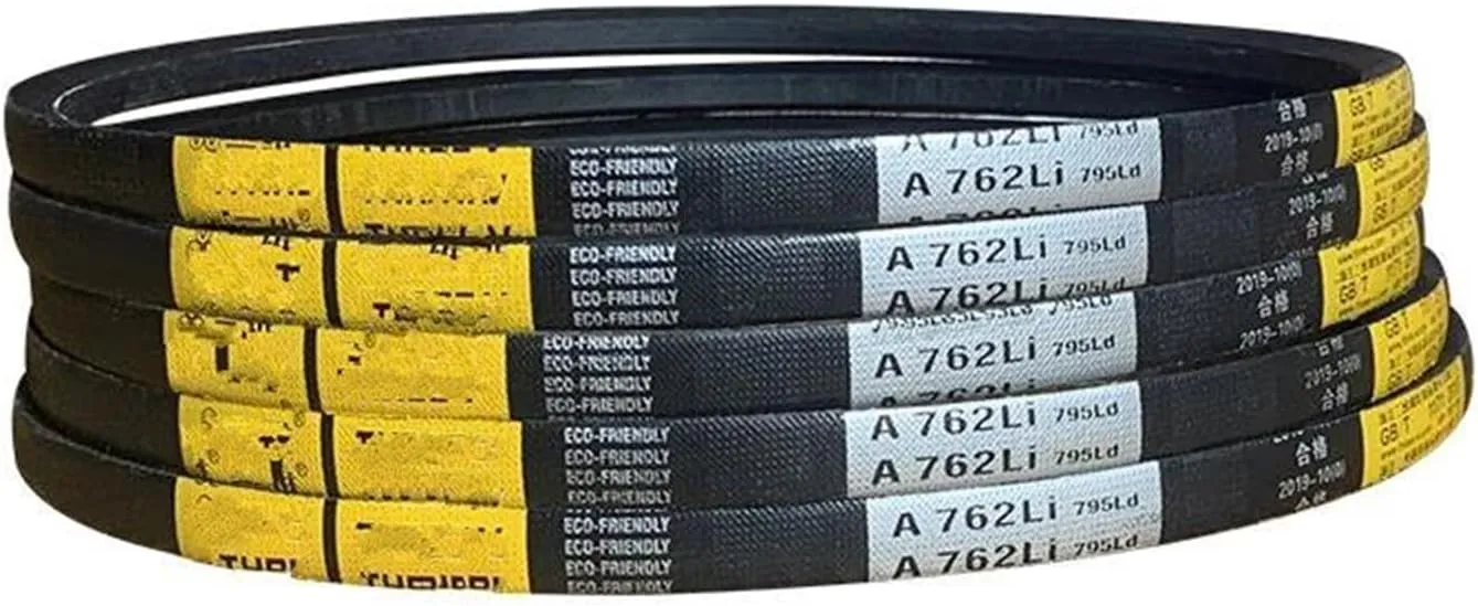 Motorcycle Drive Belt Transmission Belt 2 Piece Rubber Vee-Belt Driving Belt A34 A30 A31 A32 A33 A864 for Drill Press for Bench Drill for Washing Machine(A30 A762)