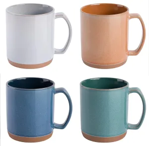 Mr. Coffee Dorsey 4-Piece Colors may vary 18.5 OZ Mug Set