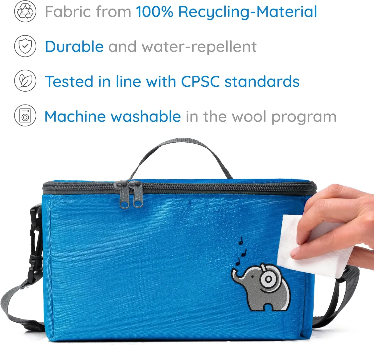 Musicbox bag for Toniebox [   net bag for Tonie storage ] FLEXIBLE TRANSPORT BAG FOR TONIEBOX Bag for figures and box including accessories I with recycled PET