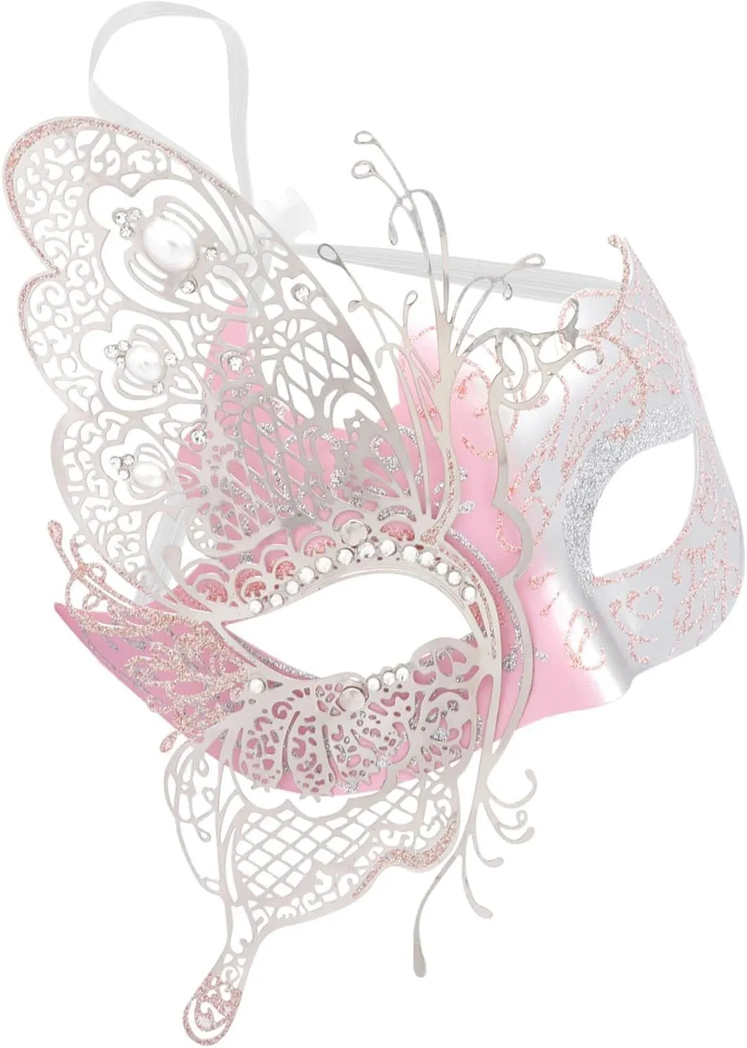 Mysterious Venetian Butterfly Lady Masquerade Halloween Party Mask Evening Prom Ball Mask Bar Costumes Accessory