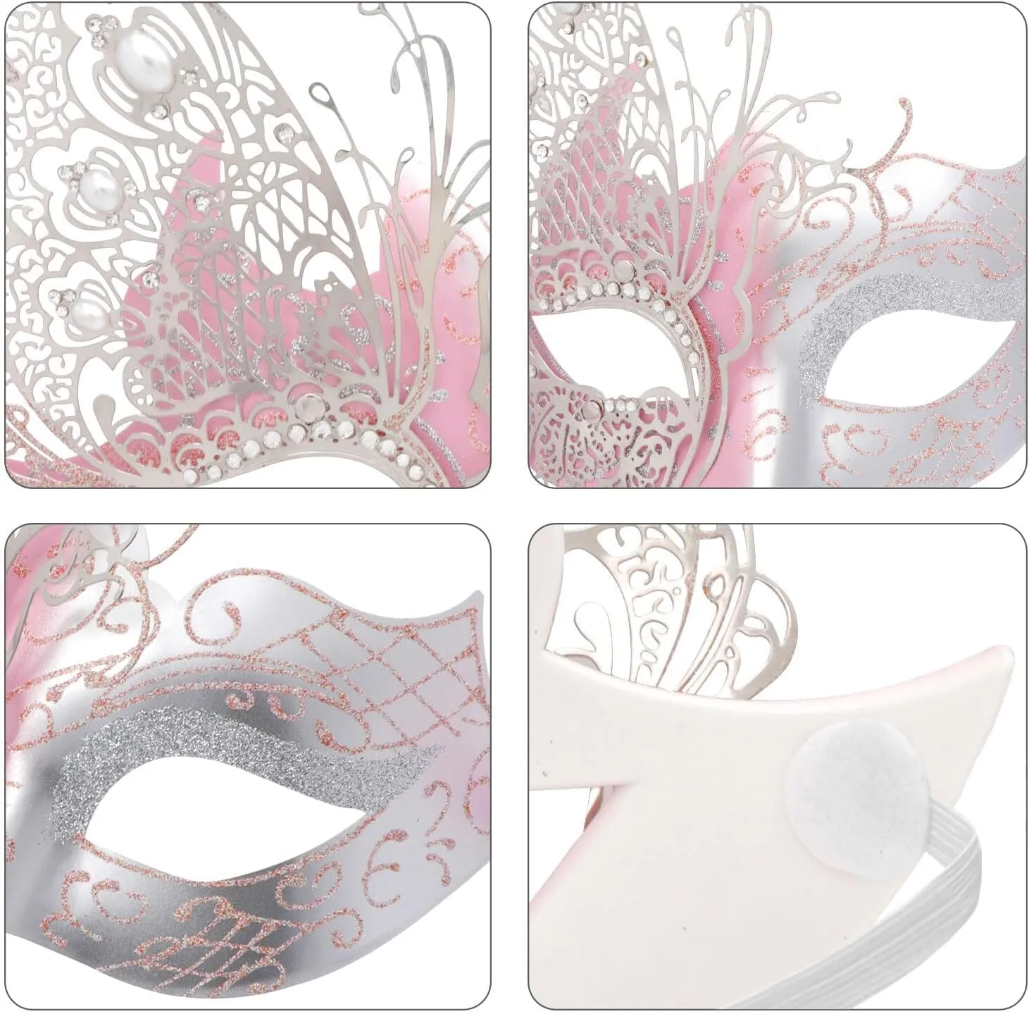 Mysterious Venetian Butterfly Lady Masquerade Halloween Party Mask Evening Prom Ball Mask Bar Costumes Accessory