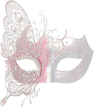 Mysterious Venetian Butterfly Lady Masquerade Halloween Party Mask Evening Prom Ball Mask Bar Costumes Accessory