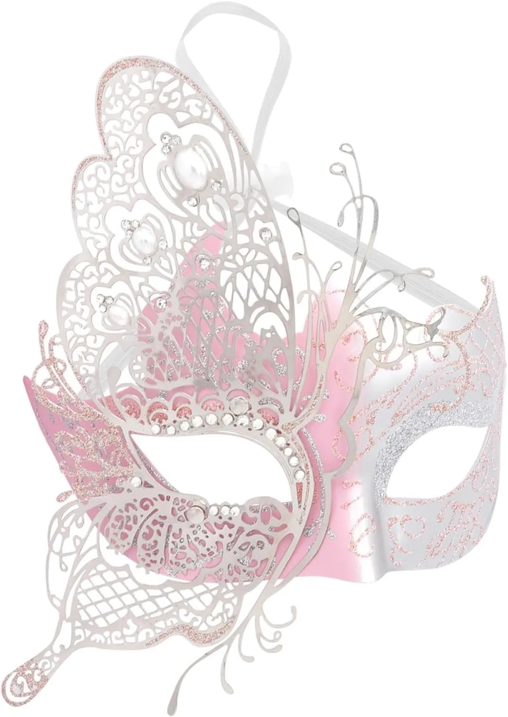 Mysterious Venetian Butterfly Lady Masquerade Halloween Party Mask Evening Prom Ball Mask Bar Costumes Accessory