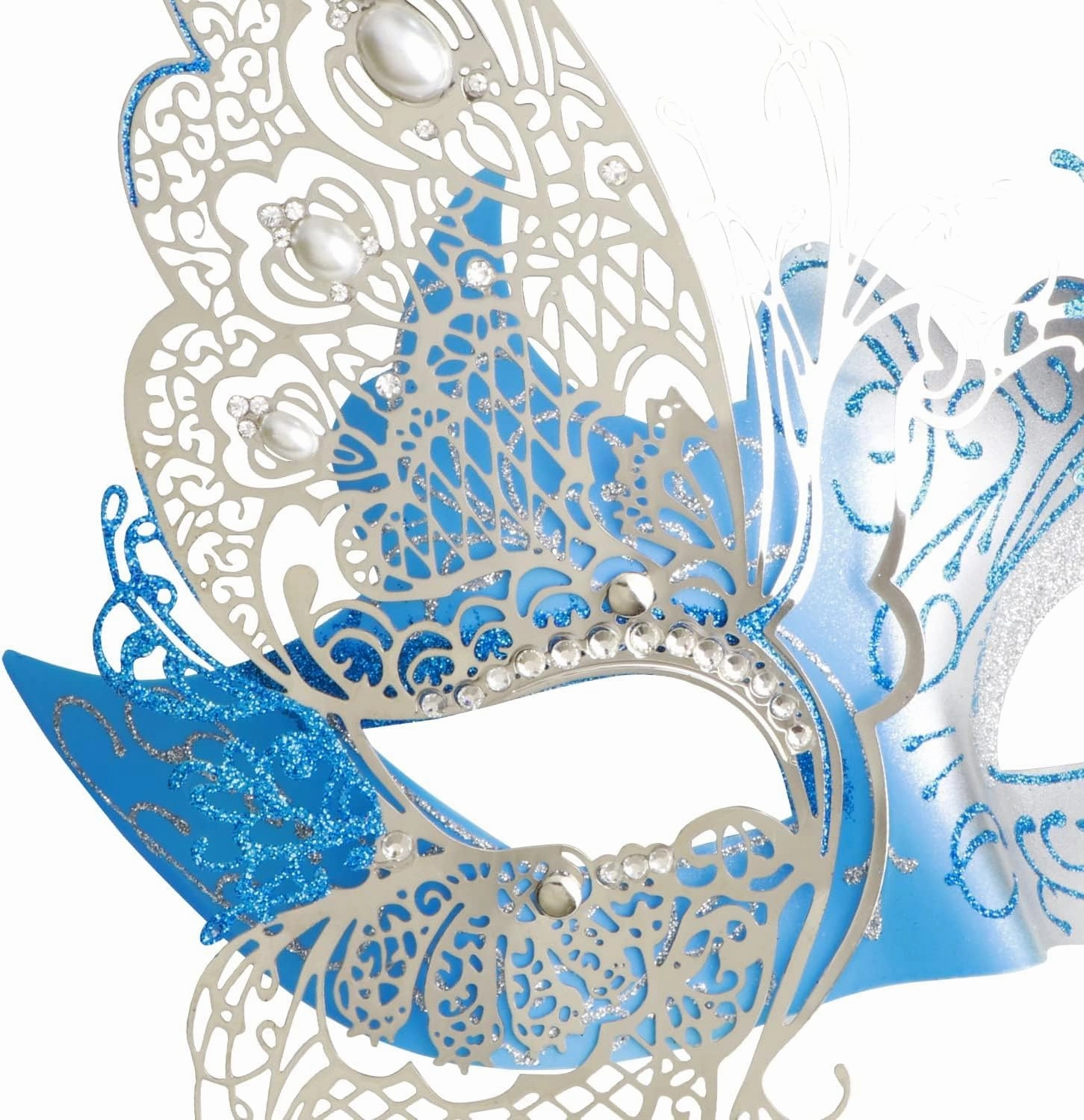 Mysterious Venetian Butterfly Lady Masquerade Halloween Party Mask Evening Prom Ball Mask Bar Costumes Accessory