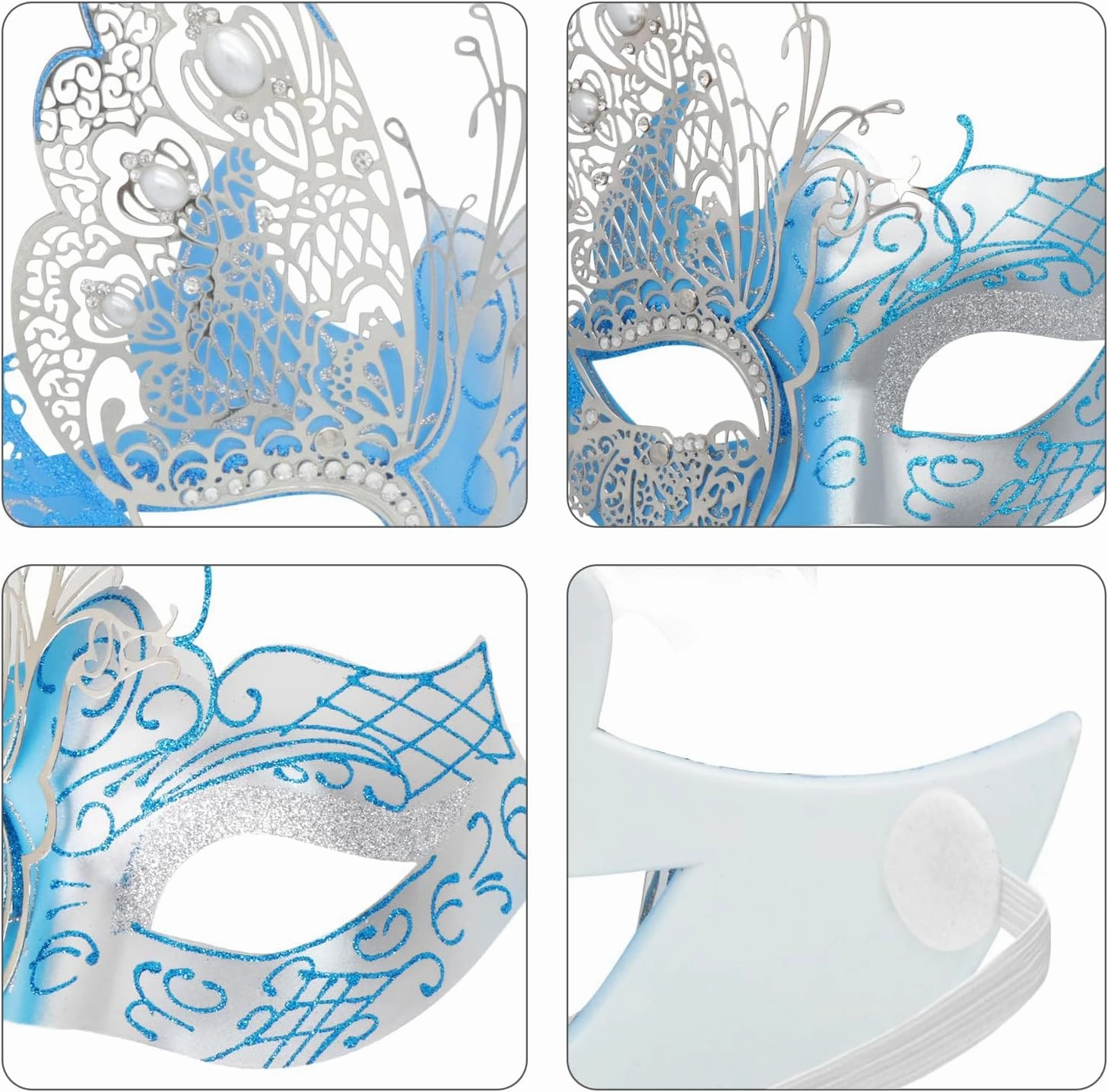 Mysterious Venetian Butterfly Lady Masquerade Halloween Party Mask Evening Prom Ball Mask Bar Costumes Accessory