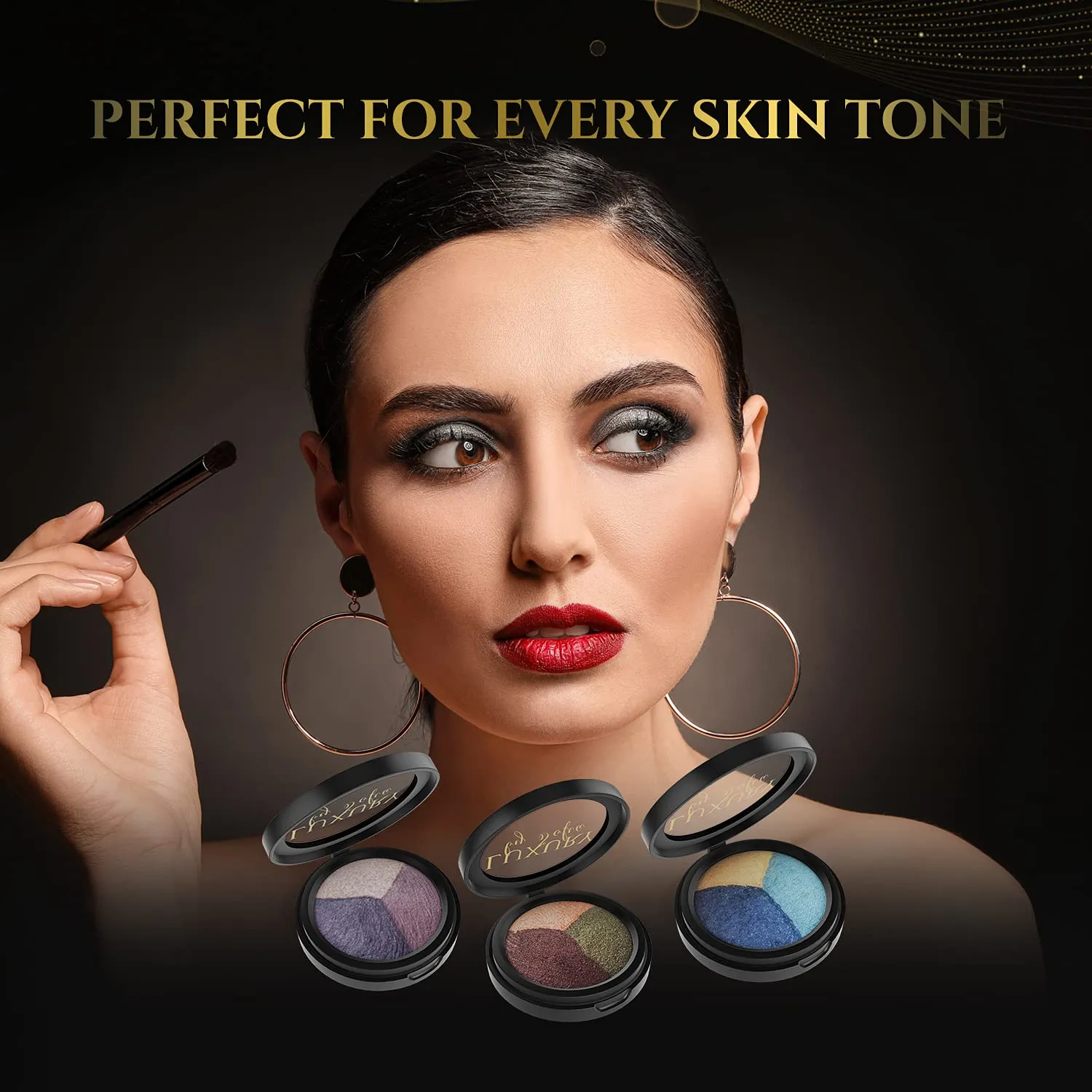 Natural Eye Shadow (Aqua Trio)