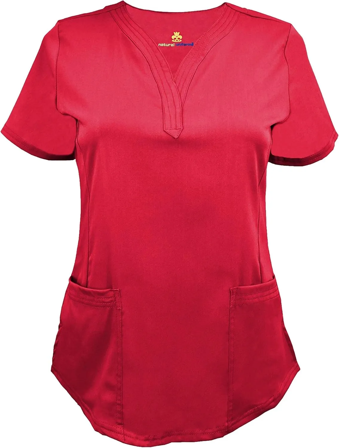 Natural Uniforms Women's Ultra Soft Y-Neck Scrub Set 8200-9200