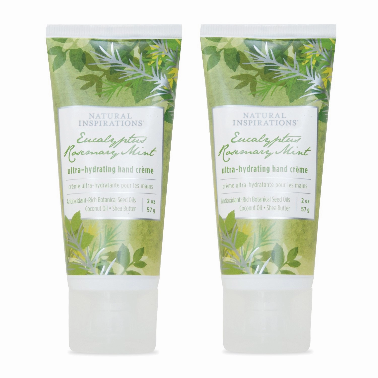 Natural Inspirations Ultra Hydrating Hand Creme 2 Piece Gift Set - Eucalyptus Rosemary Mint