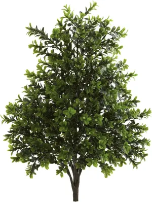 Nearly Natural 6112-S2 Bush (Set f 2) (Indoor/Outdoor), 2 Piece,Green