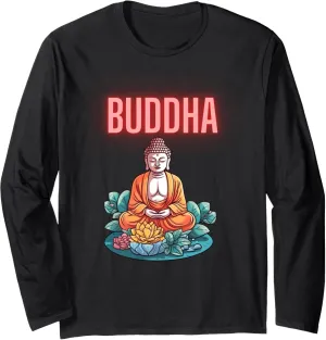Neon Buddha Long Sleeve T-Shirt